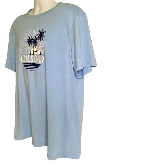 Tackle & Tides Graphic Locals Only Short Sleeve Tee Men's Large NEW - Picture 3 of 8